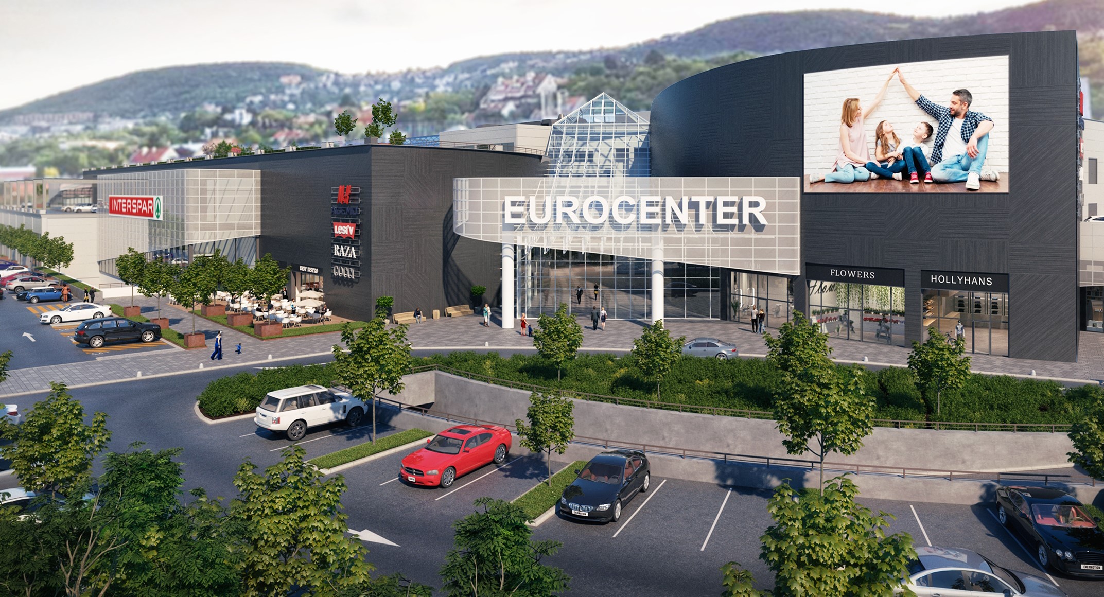 Az EuroCenter a Bernecker kivitelezésében újul meg